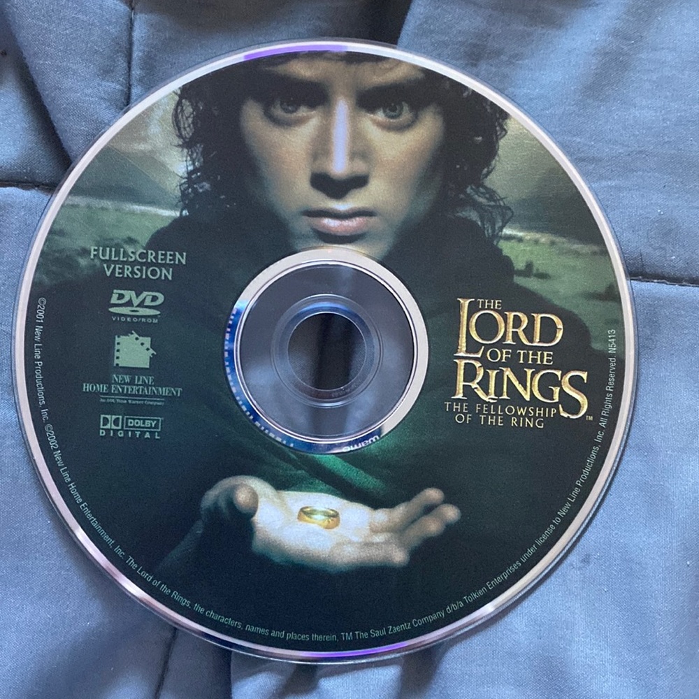 The Lord of the Rings DVD